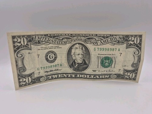1995 dollar bill - $20, us
