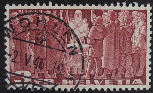 Svizzera 1938 scott 244 - scott, primo