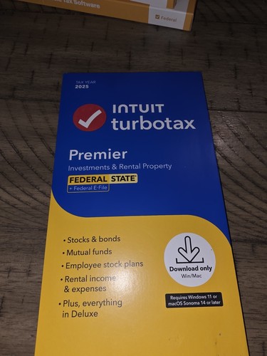2025 intuit turbotax premier - turbotax,