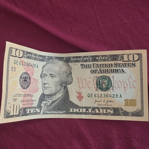 Banconota usa dollari - 10,