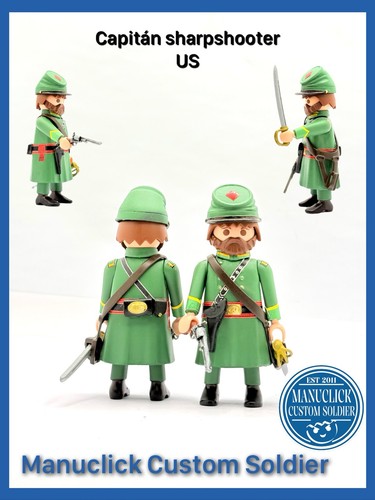 Playmobil custom capitán - playmobil,