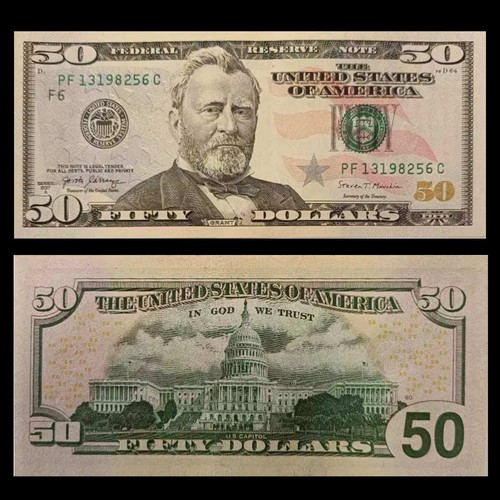 Banconota dollari stati - 50,