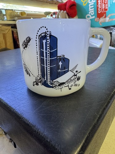Rara tazza vetro latte