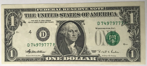 Banconota dollaro federal - 1,