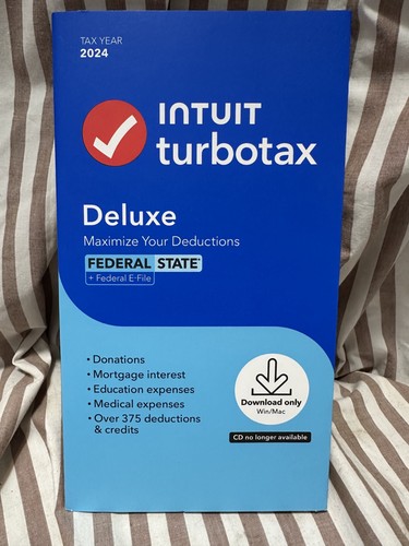 2024 intuit turbotax deluxe - 2024,
